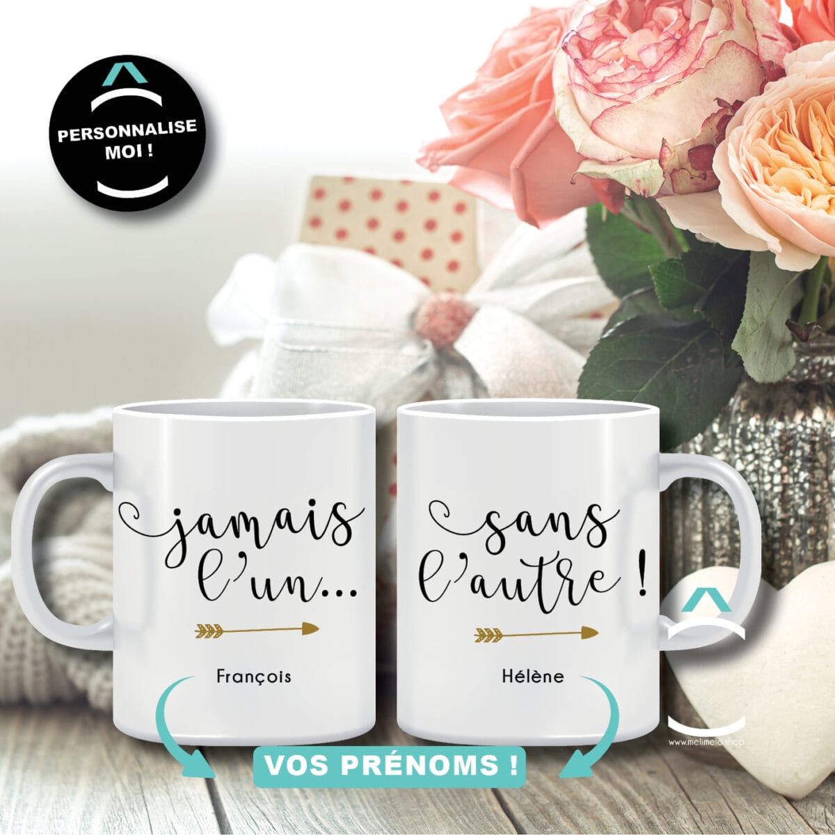 Mugs personnalisés